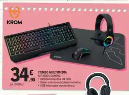 E.Leclerc KROM Combo multimedia oferta