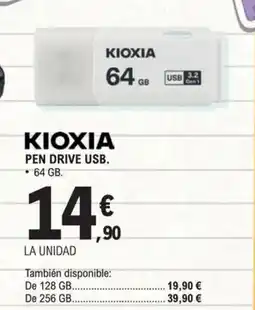 E.Leclerc KIOXIA Pen drive usb. oferta