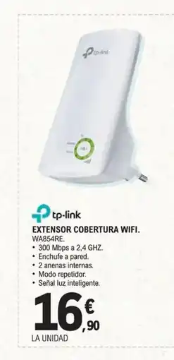E.Leclerc TP-LINK Extensor cobertura wifi. oferta