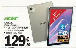 E.Leclerc ACER Tablet oferta