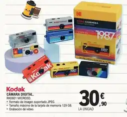 E.Leclerc KODAK Cámara digital oferta