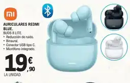 E.Leclerc Auriculares redmi blue. oferta
