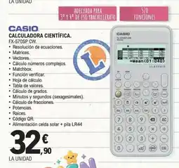 E.Leclerc CASIO Calculadora científica oferta