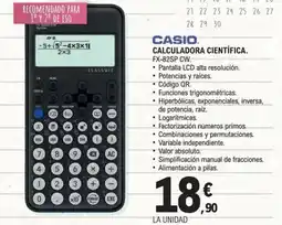 E.Leclerc CASIO Calculadora científica. fx-82sp cw. oferta