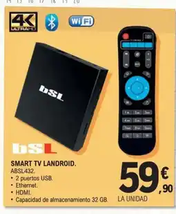 E.Leclerc Smart tv landroid. oferta