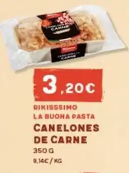 Hiperber RIKISSSIMO LA BUONA PASTA Canelones de carne oferta