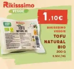 Hiperber RIKISSSIMO VEGGIE TOFU Tofu natural bio oferta