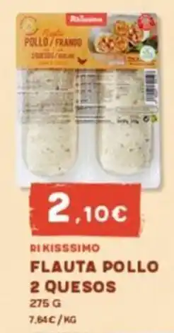 Hiperber RIKISSSIMO Flauta pollo 2 quesos oferta