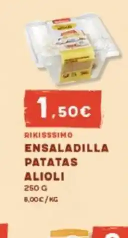 Hiperber RIKISSSIMO Ensaladilla patatas alioli oferta