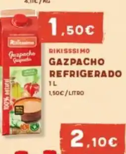 Hiperber RIKISSSIMO Gazpacho refrigerado oferta