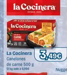 Hiperber LA COCINERA Canelones de carne oferta