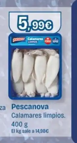 Hiperber PESCANOVA Calamares limpios oferta