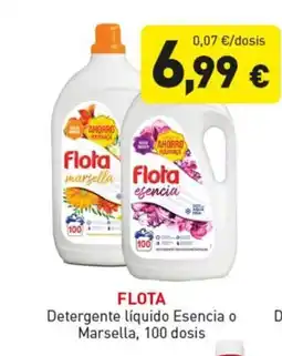 Hiperber FLOTA Detergente líquido Esencia o Marsella, 100 dosis oferta