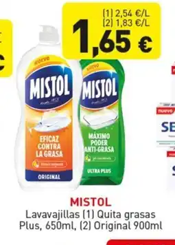 Hiperber MISTOL Lavavajillas Quita grasas Plus, Original oferta