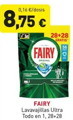 Hiperber FAIRY Lavavajillas Ultra Todo en 1, 28+28 oferta