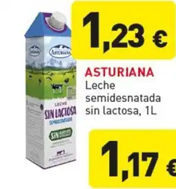 Hiperber ASTURIANA Leche semidesnatada sin lactosa oferta
