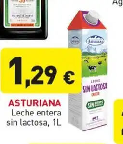 Hiperber ASTURIANA Leche entera sin lactosa oferta