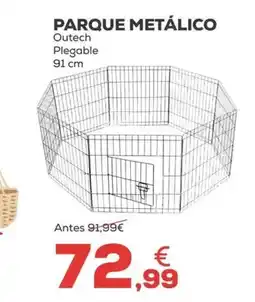 Kiwoko OUTECH Parque metálico oferta