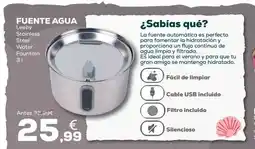 Kiwoko LEEBY Fuente agua oferta