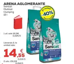 Kiwoko SANICAT Arena aglomerante oferta