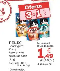 Kiwoko FELIX Snack gato Party Referencias seleccionadas oferta