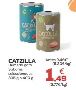 Kiwoko CATZILLA Húmedo gato Sabores seleccionados oferta