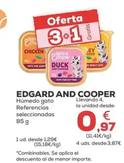 Kiwoko EDGARD AND COOPER Húmedo gato Referencias seleccionadas oferta