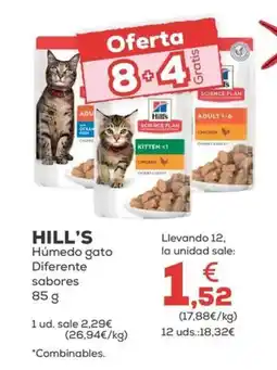 Kiwoko HILL'S Húmedo gato Diferente sabores oferta