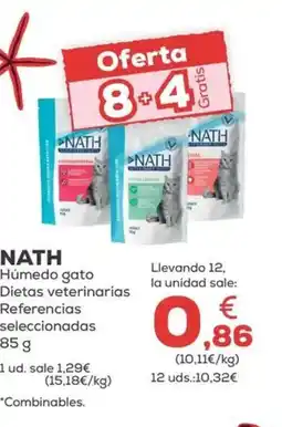 Kiwoko NATH Húmedo gato Dietas veterinarias Referencias seleccionadas oferta