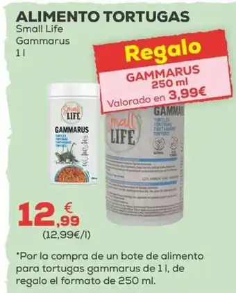 SMALL LIFE Alimento tortugas