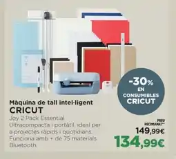 El Corte Inglés CRICUT Màquina de tall intel·ligent oferta