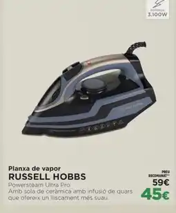 El Corte Inglés RUSSELL HOBBS Planxa de vapor oferta