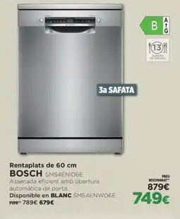 El Corte Inglés BOSCH Rentaplats SMS4ENI06E oferta