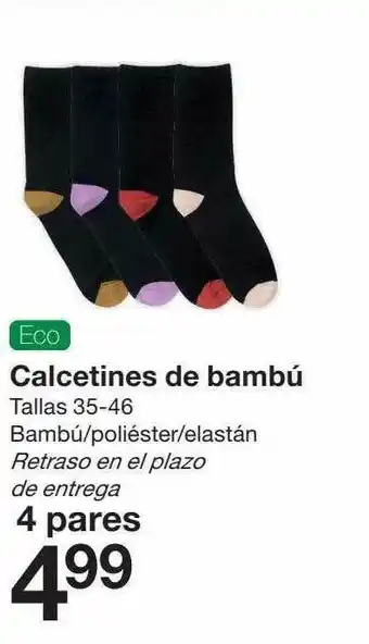 Zeeman Eco Calcetines De Bambú oferta