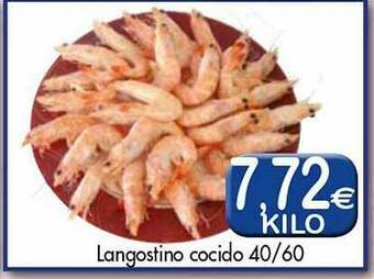 Congelados Copos Langostino Cocido 40 60 oferta