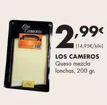 Supermercados Lupa Los cameros - queso mezcla lonchas oferta