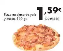 Supermercados Lupa Pizza mediana de york y queso oferta