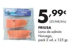 Supermercados Lupa Lomo de salmon noruego oferta
