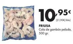 Supermercados Lupa Cola de gambon pelada oferta