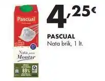 Supermercados Lupa Pascual - nata brik oferta