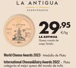 Supermercados Lupa Antigua usanza - queso curado de oveja tartufo oferta