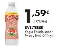 Supermercados Lupa Sveltesse - yogur liquido sabor fresa y kiwi oferta