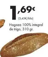 Supermercados Lupa Hogaza 100% integral de trigo oferta