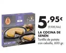 Supermercados Lupa La cocina - tortilla de patata con cebolla oferta
