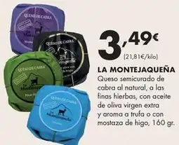 Supermercados Lupa Queso semicurado de cabra al natural oferta