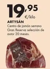 Supermercados Lupa Arteiñaki - centro de jamón serrano gran reserva seleccion de autor 20 meses oferta