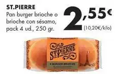 Supermercados Lupa Pan burger brioche o brioche con sésamo oferta