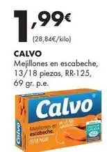 Supermercados Lupa Calvo - mejillones en escabeche oferta