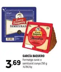 Coviran García baquero - formatge curat o semicurat cunya oferta