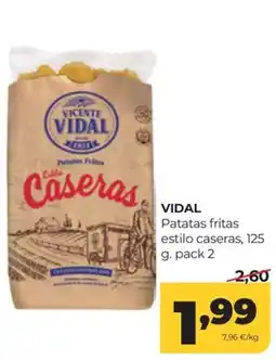 Alimerka Vidal patatas fritas estilo caseras oferta